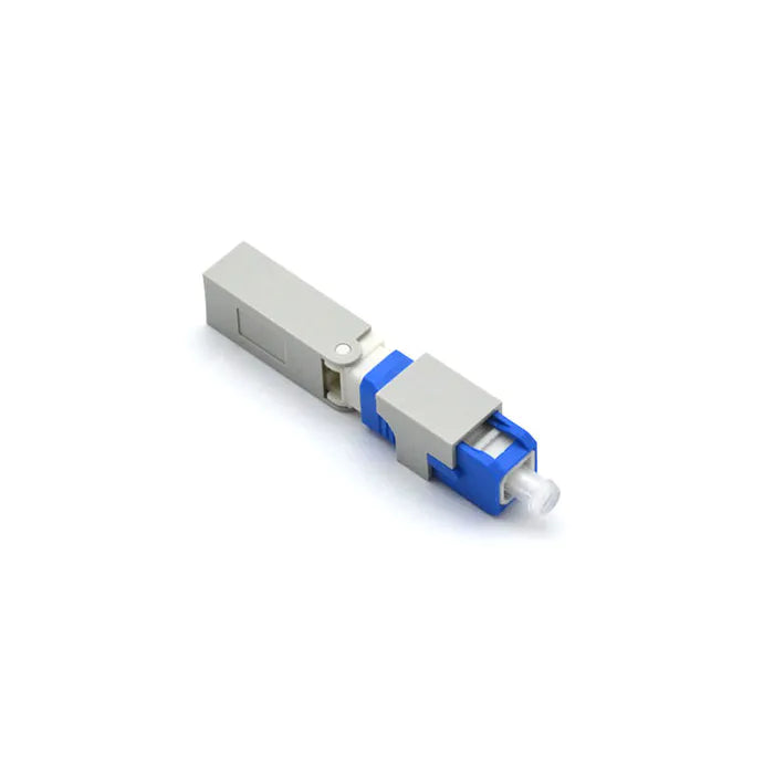 Clamshell Fiber Optic Fast Connector Green 55mm For FTTH Drop Cables