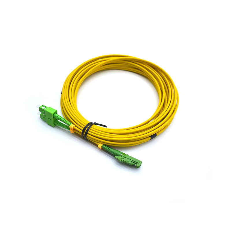 E2000 APC To SC APC Duplex OS2 Single Mode 2.0mm Bend Insensitive