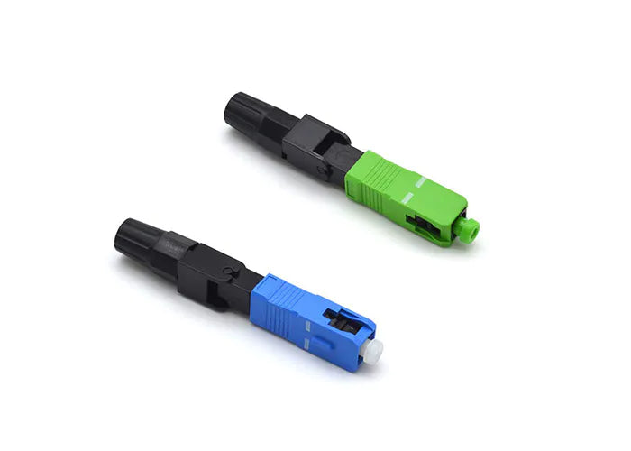 Quick Connect Fiber Optic Connectors, SC APC 60mm, Field Installable Connector