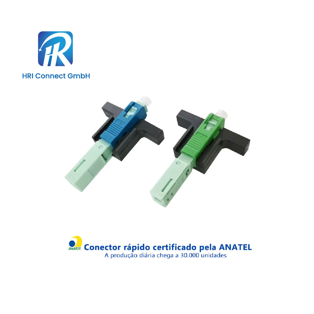 Spiral Types SC/APC (UPC) Fiber Optic Fast Connector Quick Assembly Single Mode