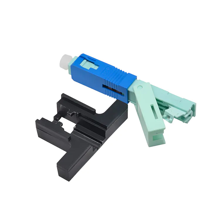 Spiral Types SC/APC (UPC) Fiber Optic Fast Connector Quick Assembly Single Mode