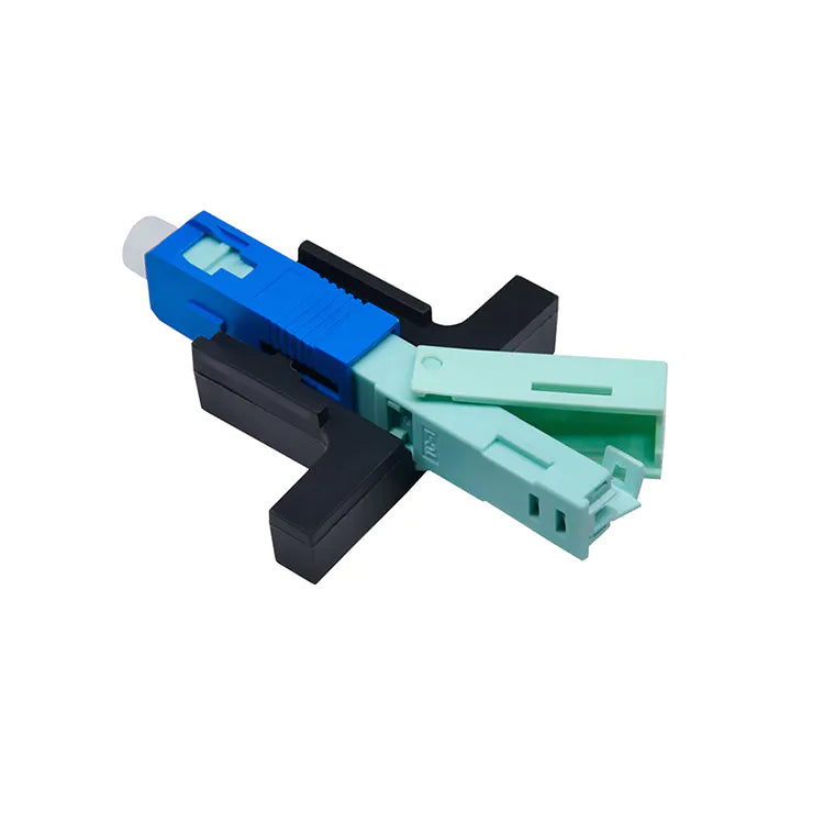 Spiral Types SC/APC (UPC) Fiber Optic Fast Connector Quick Assembly Single Mode