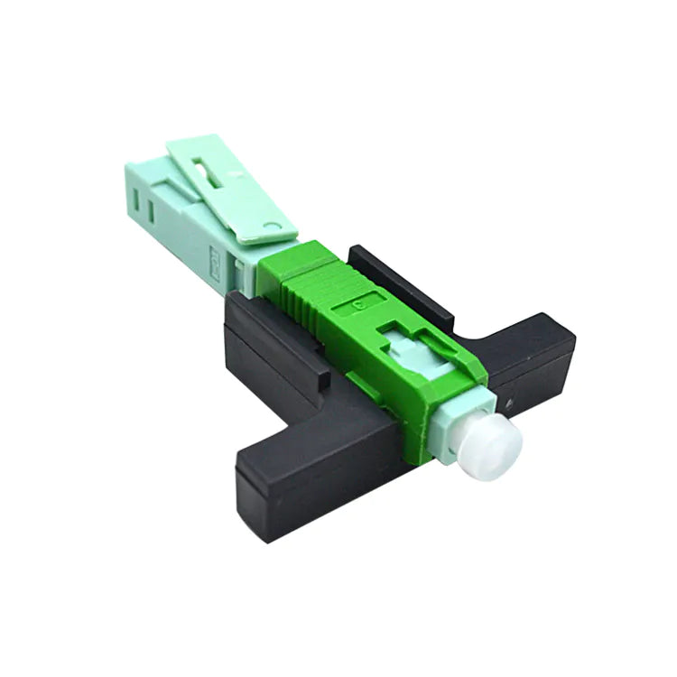 Spiral Types SC/APC (UPC) Fiber Optic Fast Connector Quick Assembly Single Mode