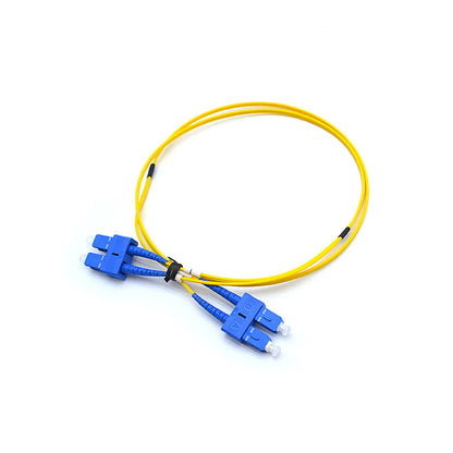 SC-UPC-SM Duplex Fibre Optical Patch Cords 2.0MM LSZH 1M