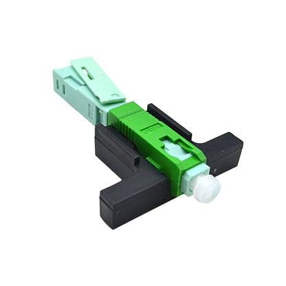 Spiraltypen SC/APC (UPC) Schnellmontage Singlemode (Glasfaser-Schnellverbinder)